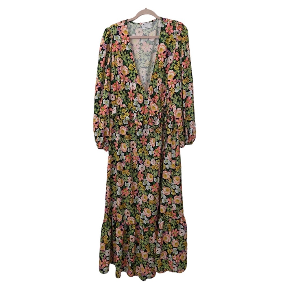 ASOS Floral Wrap Classic  Maxi Dress